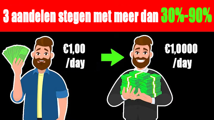 Investeren Symboolbeeld